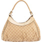 Gucci Monogram GG Canvas Abbey D-Ring Hobo Shoulder Bag