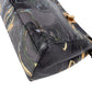 Fendi Marbled Leather Peekaboo Mini Handbag