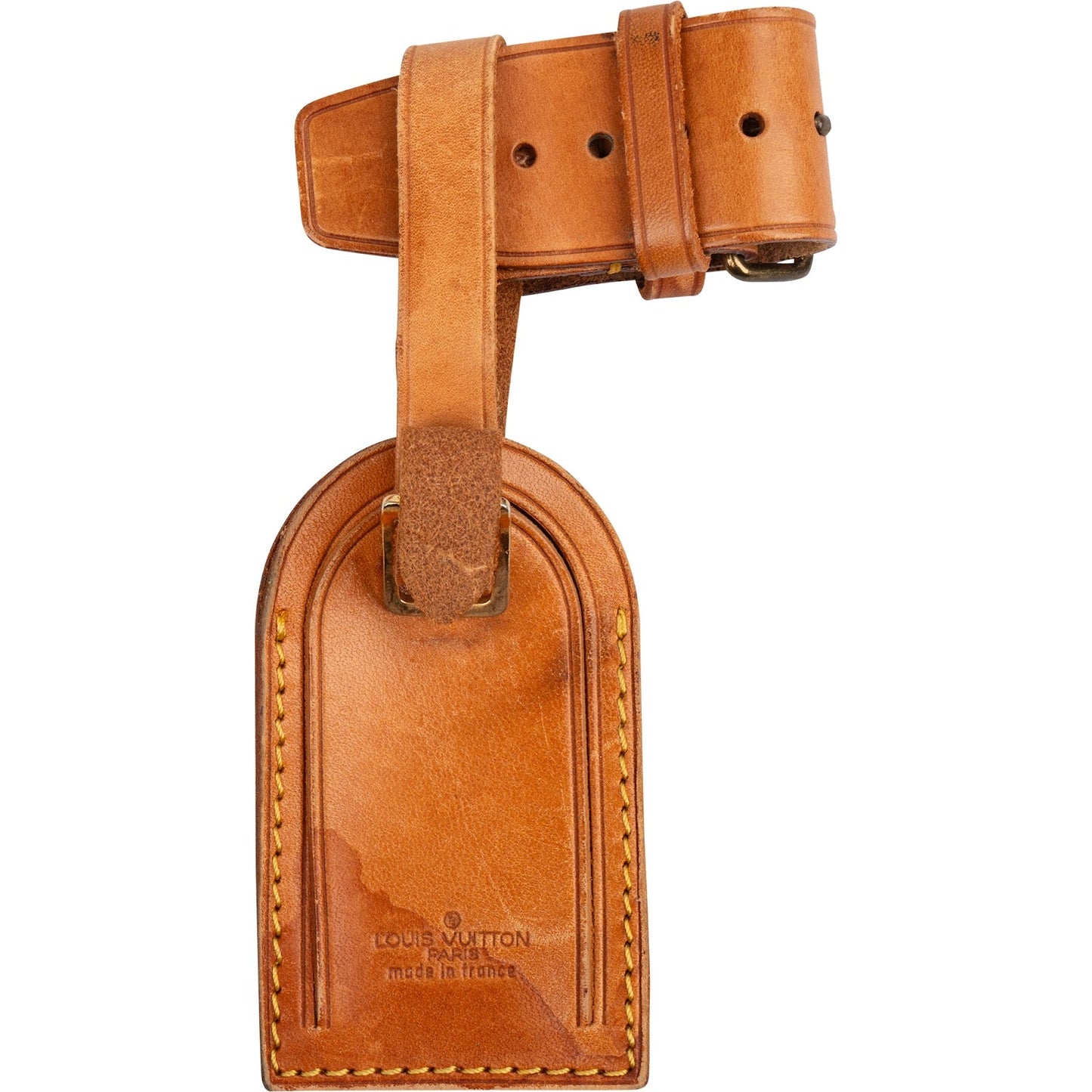 Louis Vuitton Vachetta Leather Luggage Tag Set