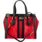 Gucci Patent Leather Suede Ophidia Small Handbag