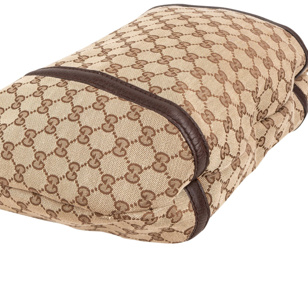 Gucci Monogram GG Canvas Indy Hobo Shoulder Bag