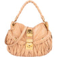 Miu Miu Matelassé Leather City Hobo Shoulder Bag