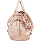 Miu Miu Vitello Lux Leather Bow Satchel Handbag