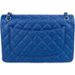 Chanel Quilted Caviar Leather Jumbo Double Flap Crossbody Bag