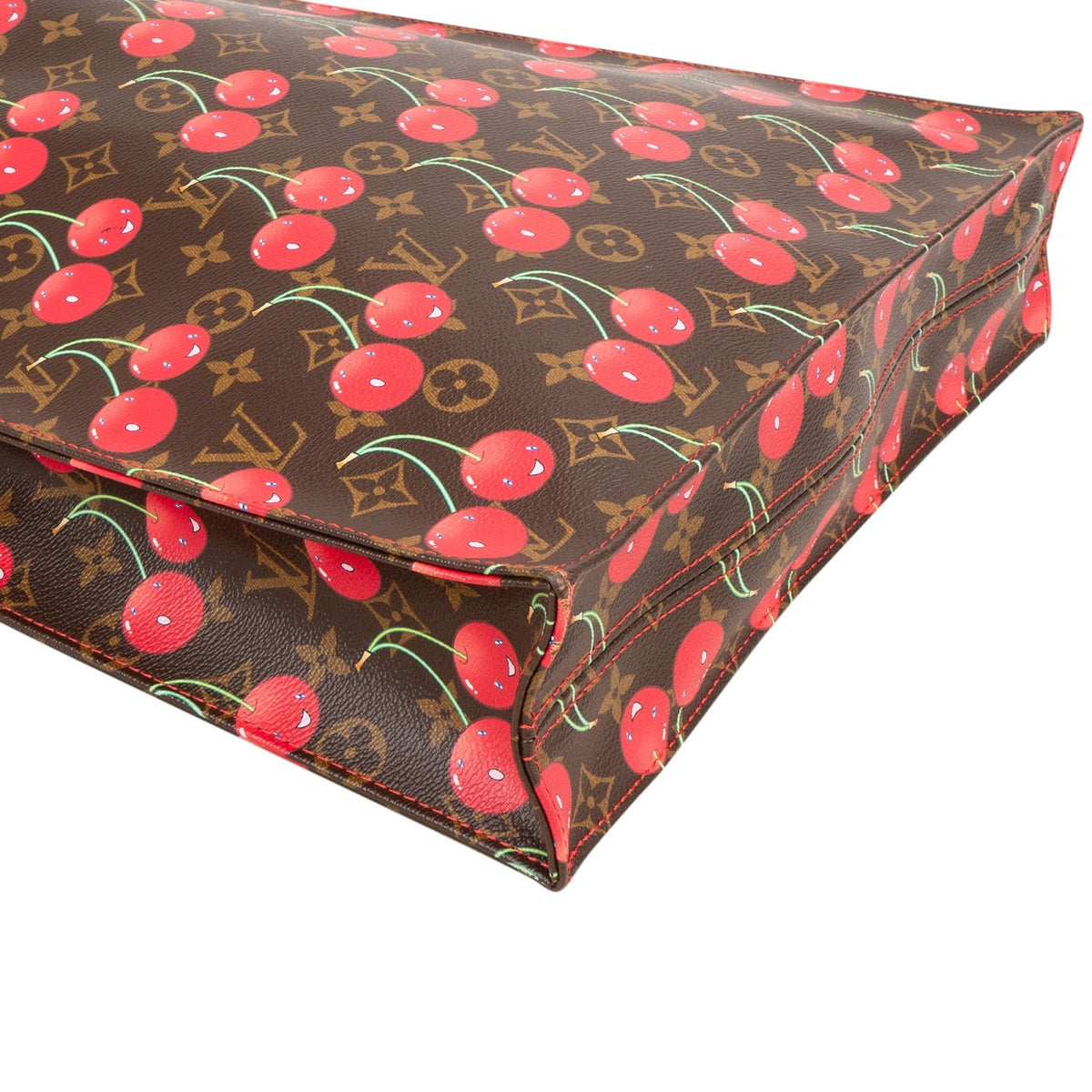 Louis Vuitton Sac Plat Cerises aus Monogram Canvas (Murakami, limitiert) – Ansicht 8