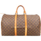 Louis Vuitton Monogram Canvas Keepall 50 Travel Bag