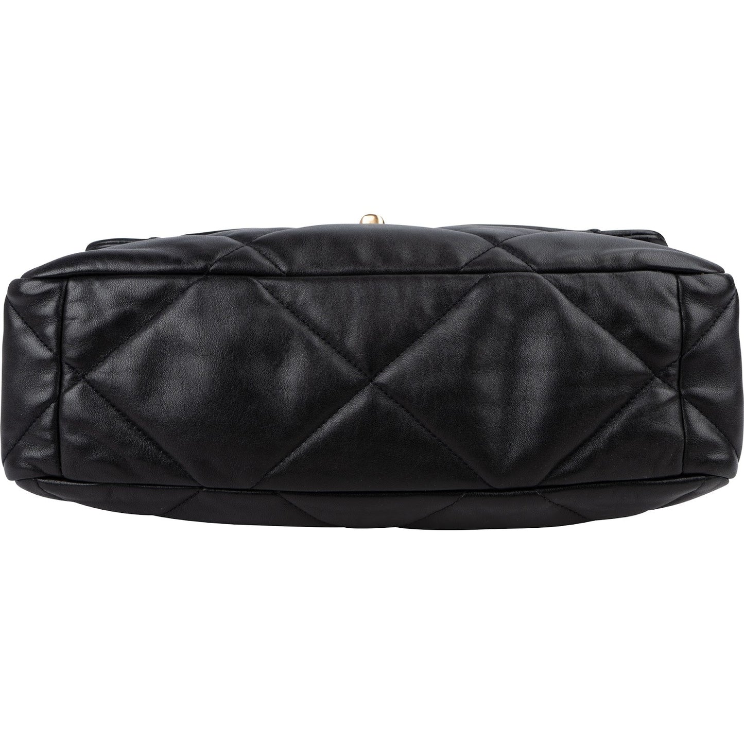 Chanel 19 Quilted Lambskin Leather Jumbo Single Flap Crossbody Bag
