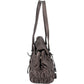 Prada Matelassé Nappa Leather Gaufre Coffer Satchel Shoulder Bag