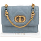 Christian Dior Cannage Calfskin Leather Miss Caro Micro Crossbody Bag