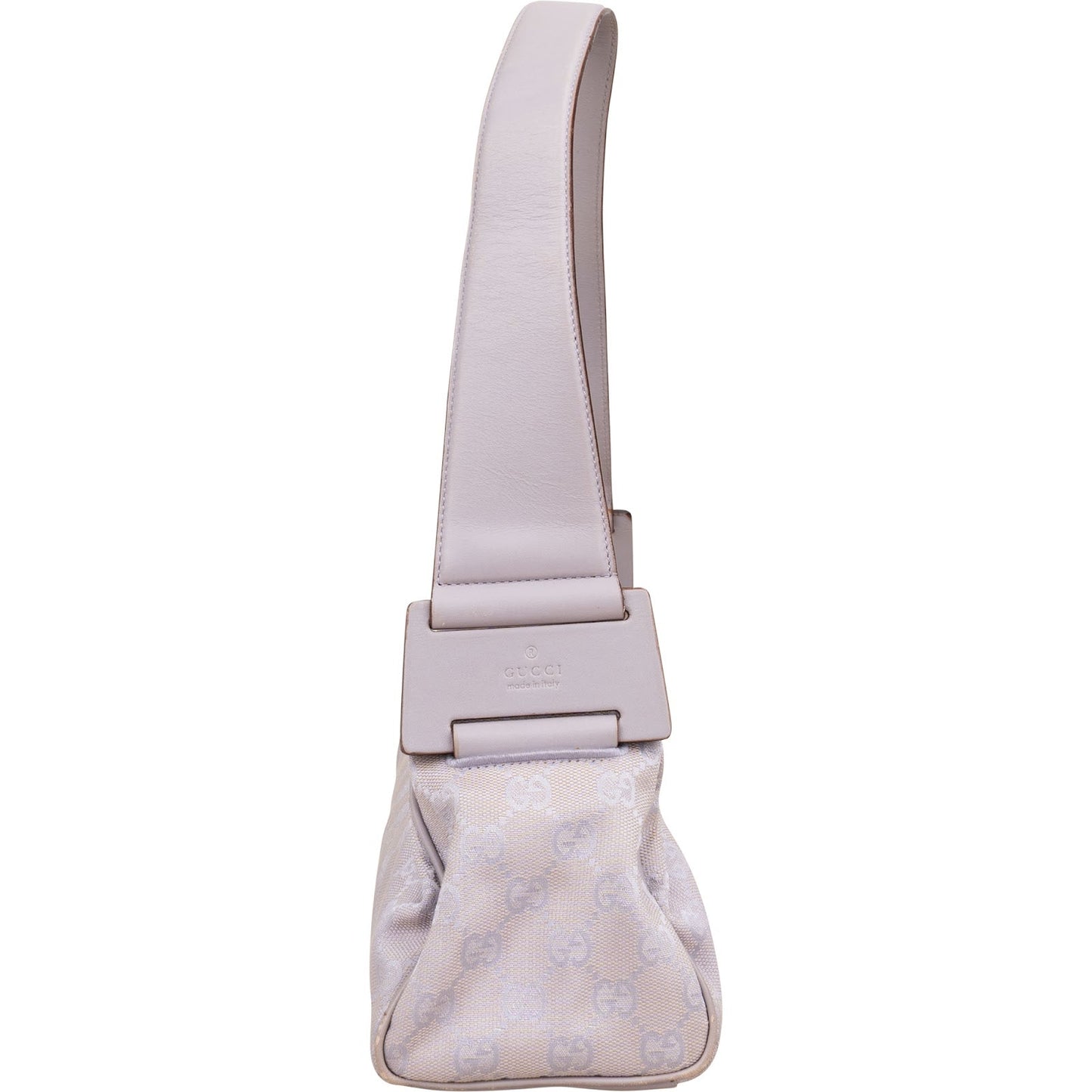 Gucci Monogram GG Canvas Baguette Shoulder Bag