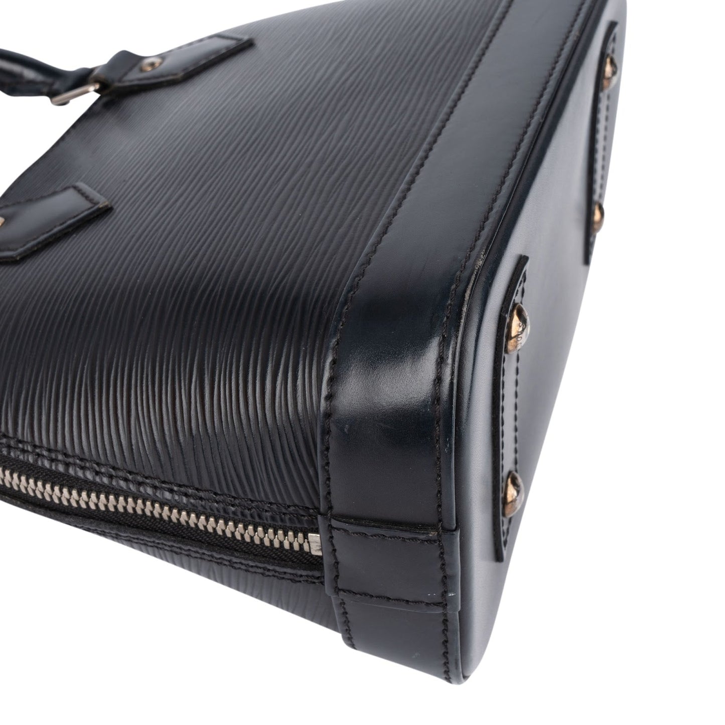 Louis Vuitton Noir Epi Leather Alma BB Handbag