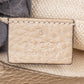 Gucci Soho Mini Saddle aus genarbtem Metallic-Leder – Ansicht 11