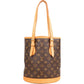Louis Vuitton Monogram Canvas Bucket PM Shoulder Bag