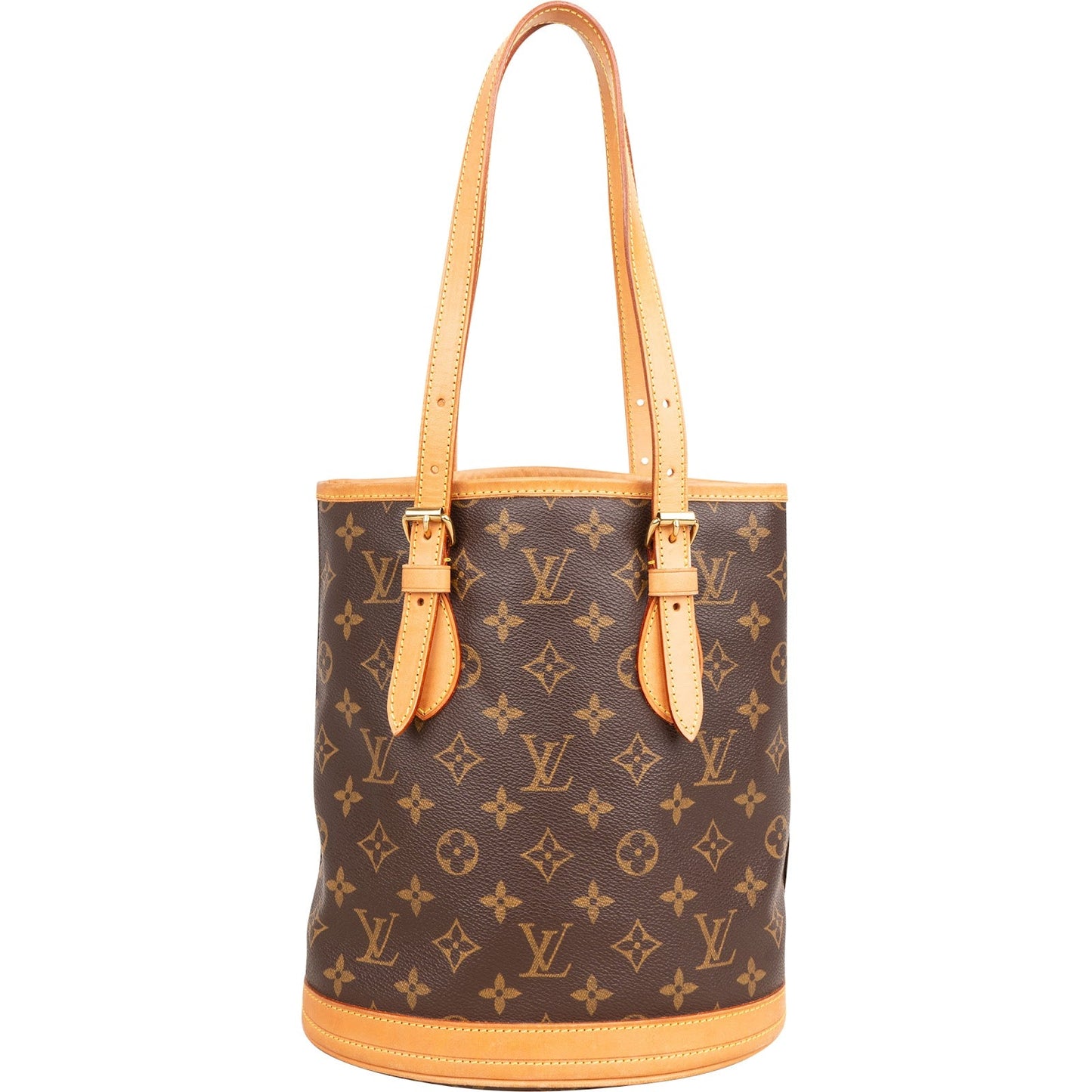 Louis Vuitton Monogram Canvas Bucket PM Shoulder Bag