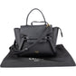 Celine Black Grained Calfskin Pico Mini Belt Handbag