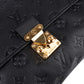Louis Vuitton Noir Monogram Empreinte Leather Fascinante Crossbody Bag