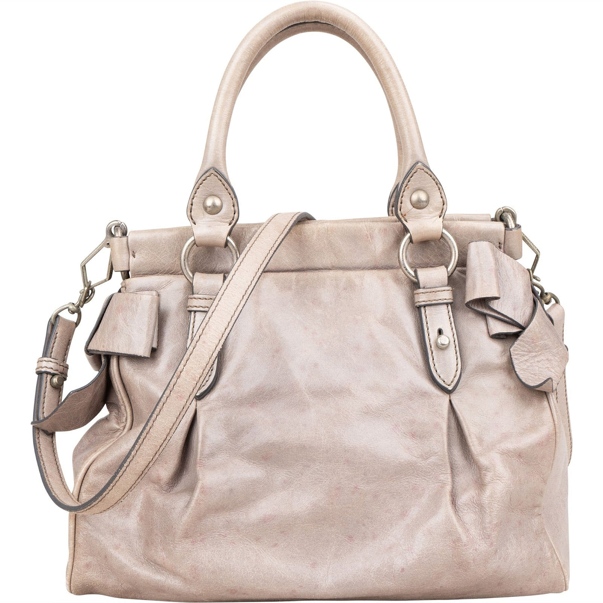 Miu Miu City aus Vitello-Lux-Leder – Ansicht 4