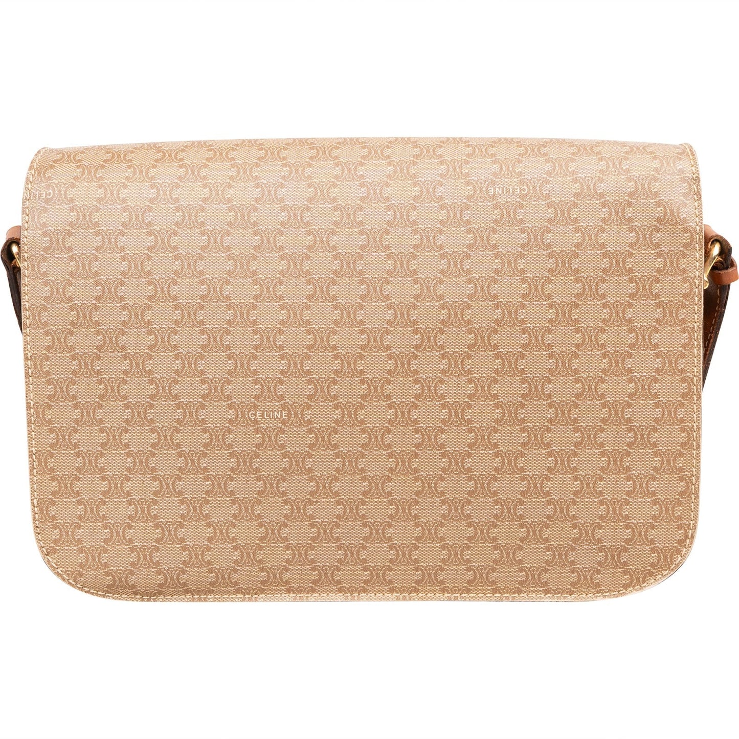 Celine Monogram Macadam Triomphe Crossbody Bag
