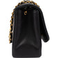 Chanel Quilted Lambskin 24K Gold Diana Single Flap Crossbody Bag