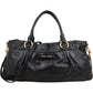 Miu Miu Vitelo Daino Turnlock Coffer Satchel Handbag
