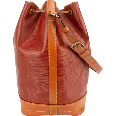 Louis Vuitton Bicolor Epi Leather Sac Noé Grande Shoulder Bag