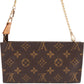 Louis Vuitton Bucket Pochette Accessoires aus Monogram Canvas – Ansicht 3