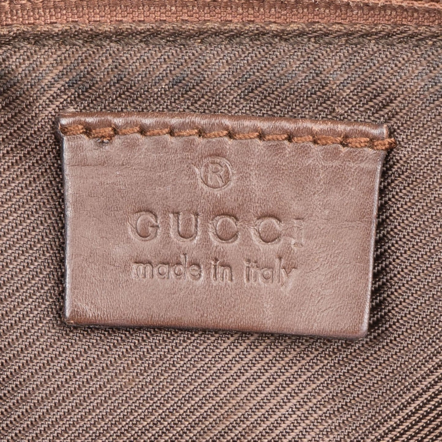 Gucci Monogram GG Canvas Boat Pochette Accessoires Handbag
