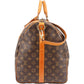 Louis Vuitton Monogram Canvas Keepall 60 Bandoulière Travel Bag