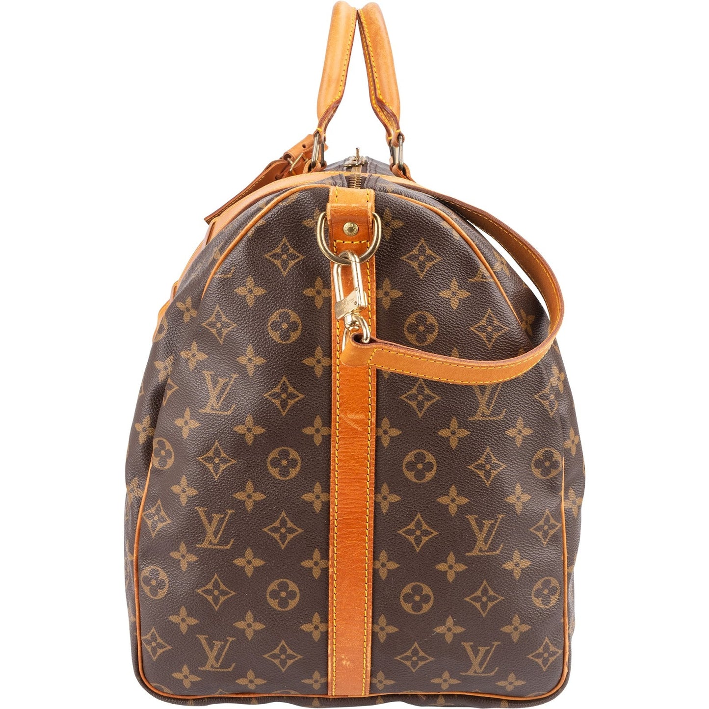 Louis Vuitton Monogram Canvas Keepall 60 Bandoulière Travel Bag