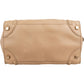 Céline Drummed Calfskin Luggage Tote Handbag