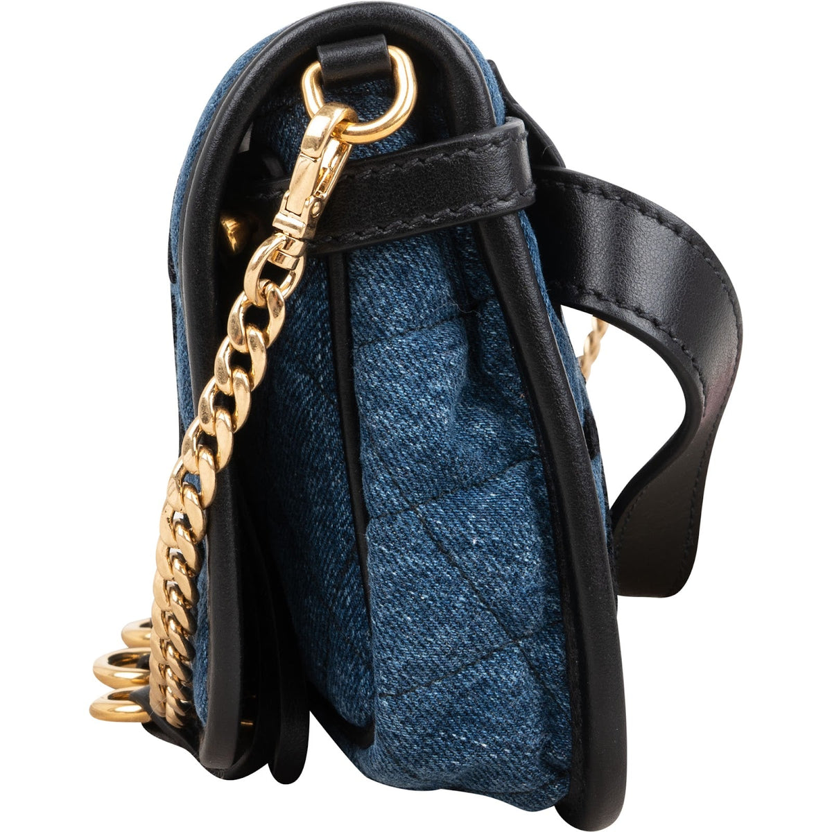 Prada Cahier Belt Bag aus besticktem Denim – Ansicht 6