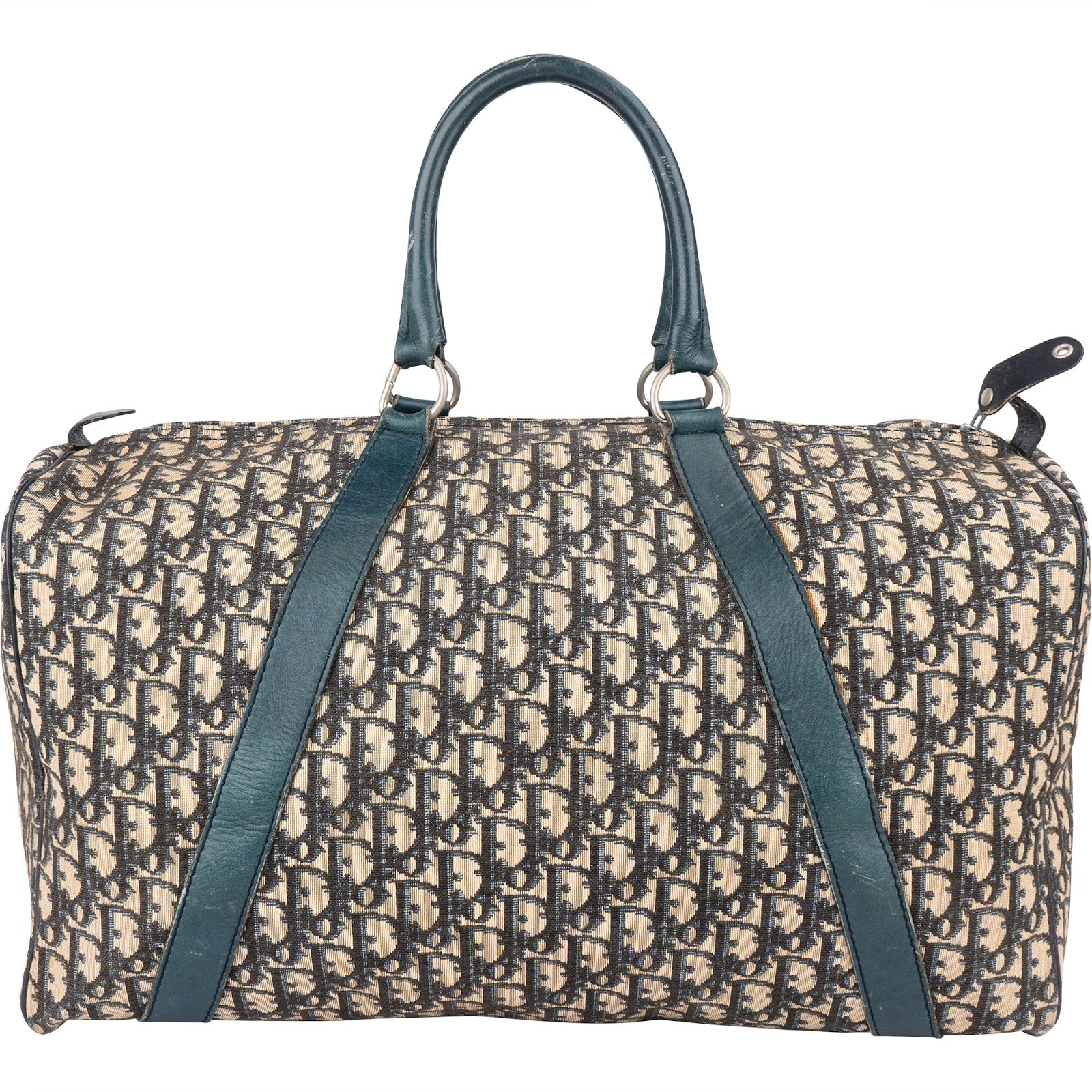 Christian Dior Monogram Trotter Monogram Boston 45 Travel Bag