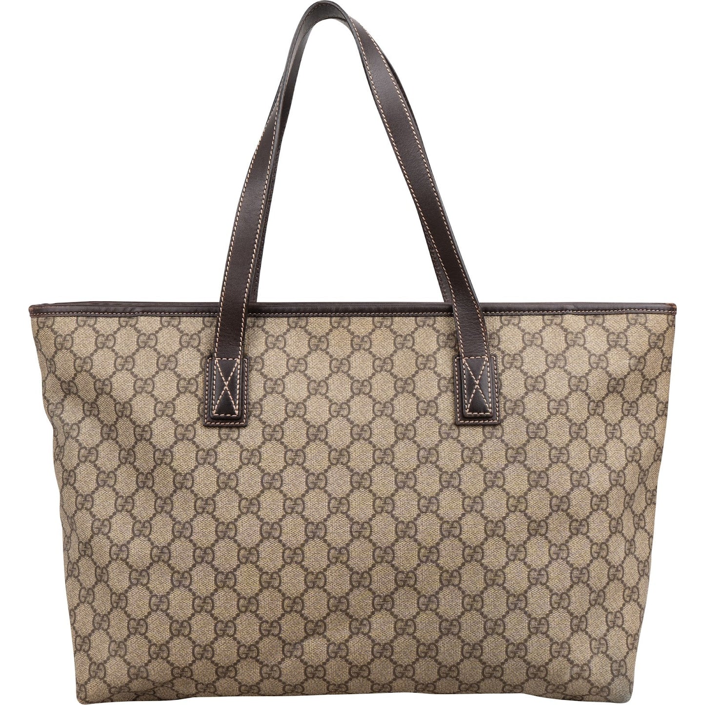 Gucci Monogram GG Supreme Tote Handbag