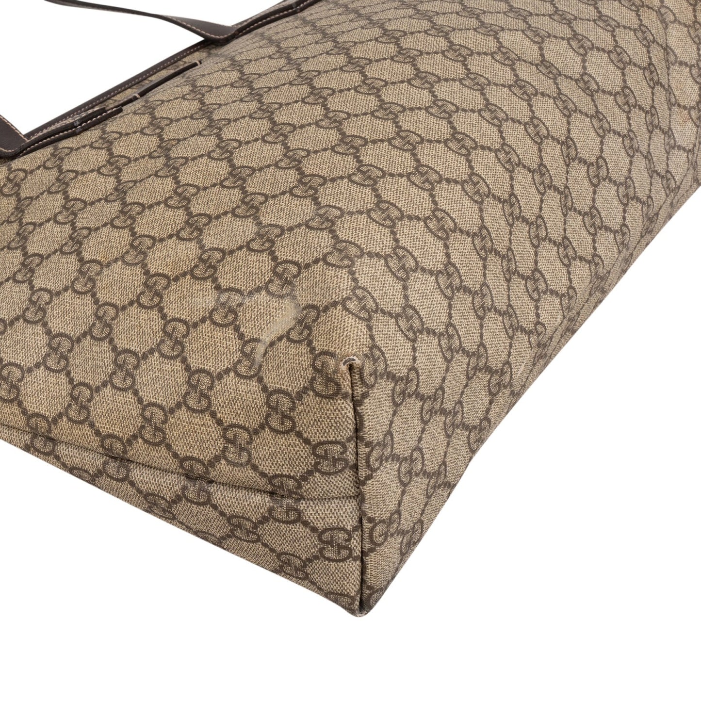 Gucci Monogram GG Supreme Tote Handbag