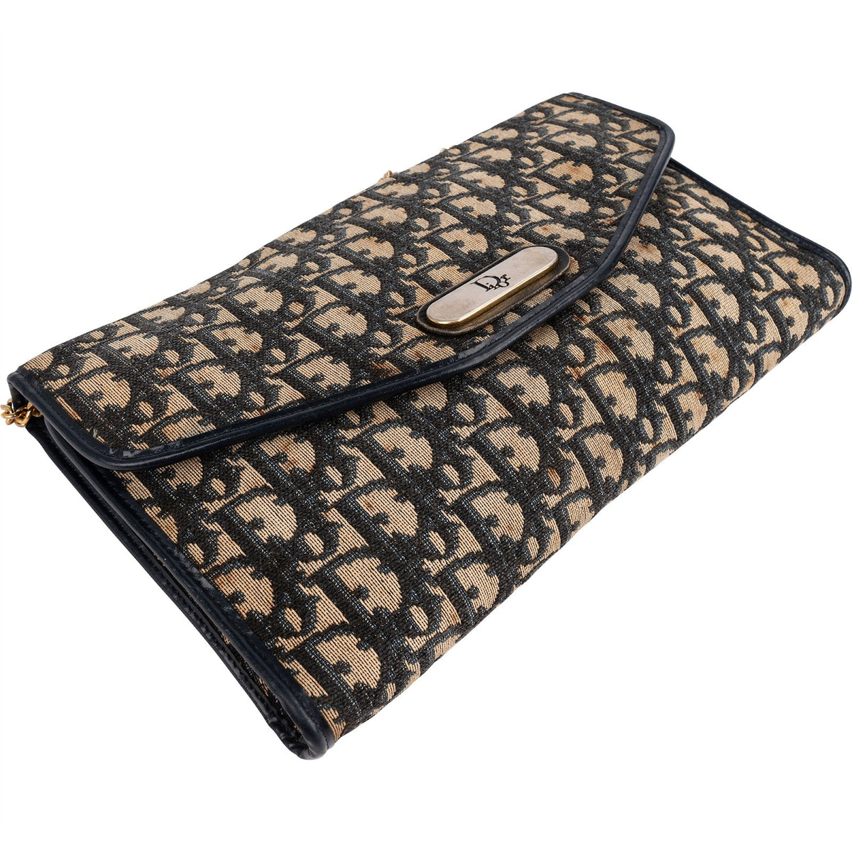 Dior Vintage Single Flap aus Trotter Jacquard – Ansicht 5