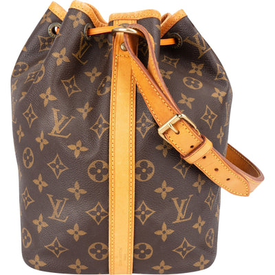 Louis Vuitton Monogram Canvas Sac Noé Petit Shoulder Bag