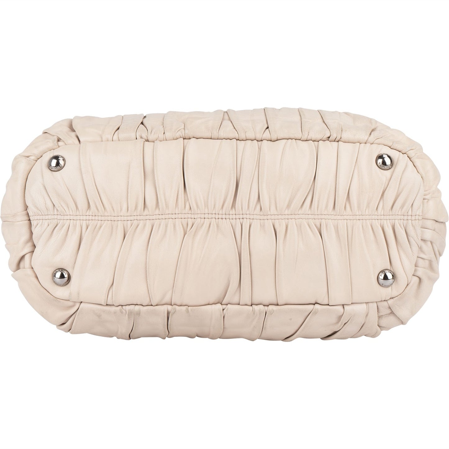 Prada Quilted Nappa Leather Gaufre Tote Handbag