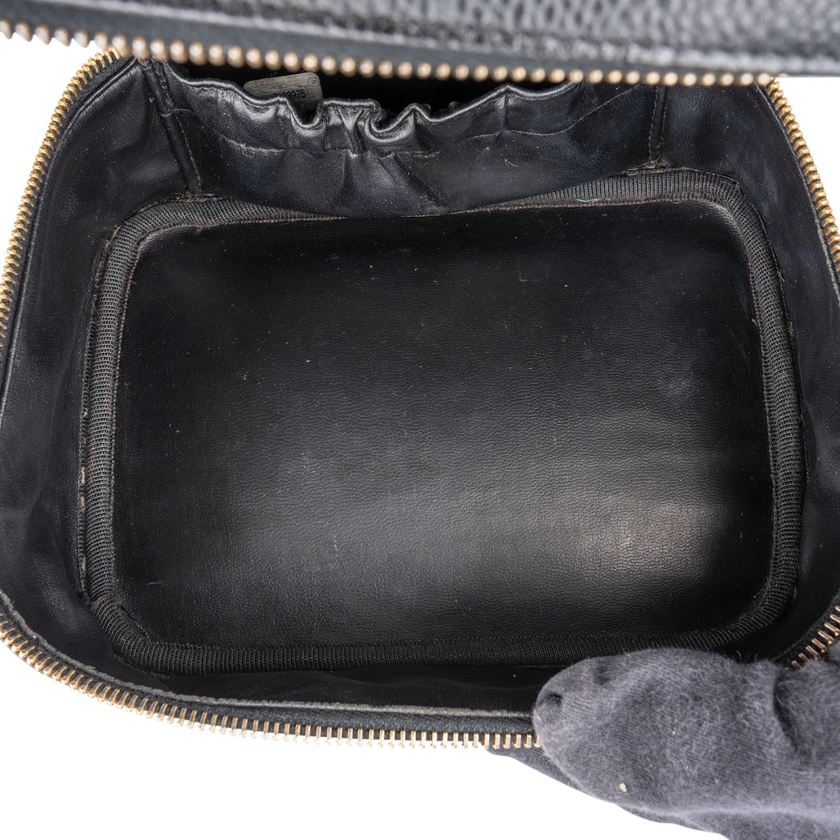 Chanel Caviar Leather Vanity Case Handbag
