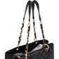 Chanel Quilted Caviar Leather Grand Shopping Tote Shoulder Bag