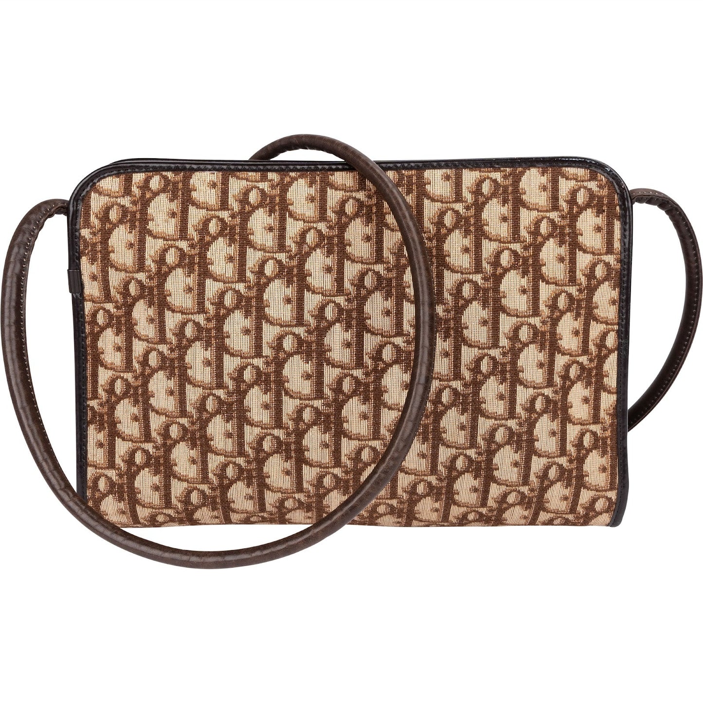 Christian Dior Monogram Trotter Small Tote Crossbody Bag