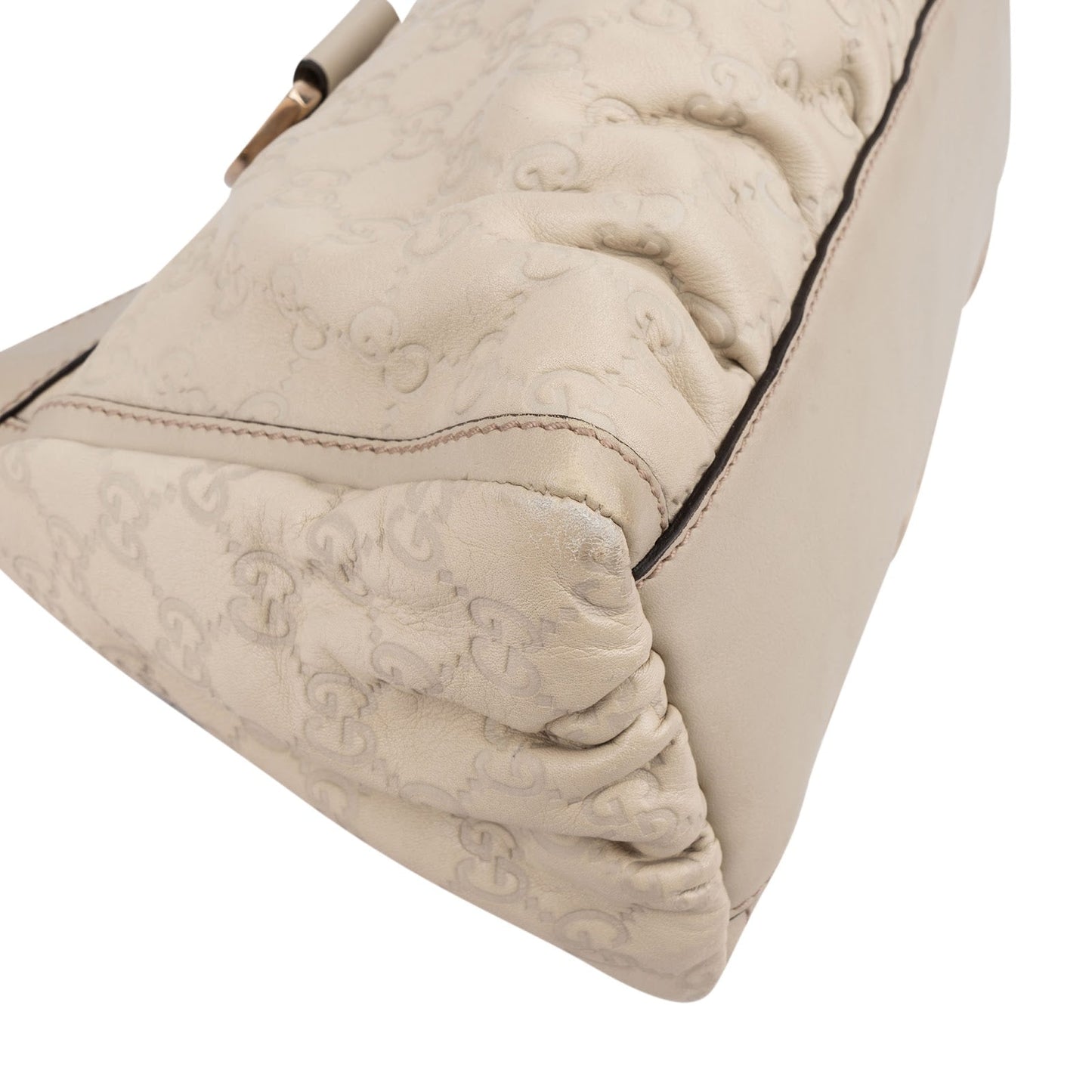 Gucci Guccissima Leather Abbey D-Ring Shoulder Bag