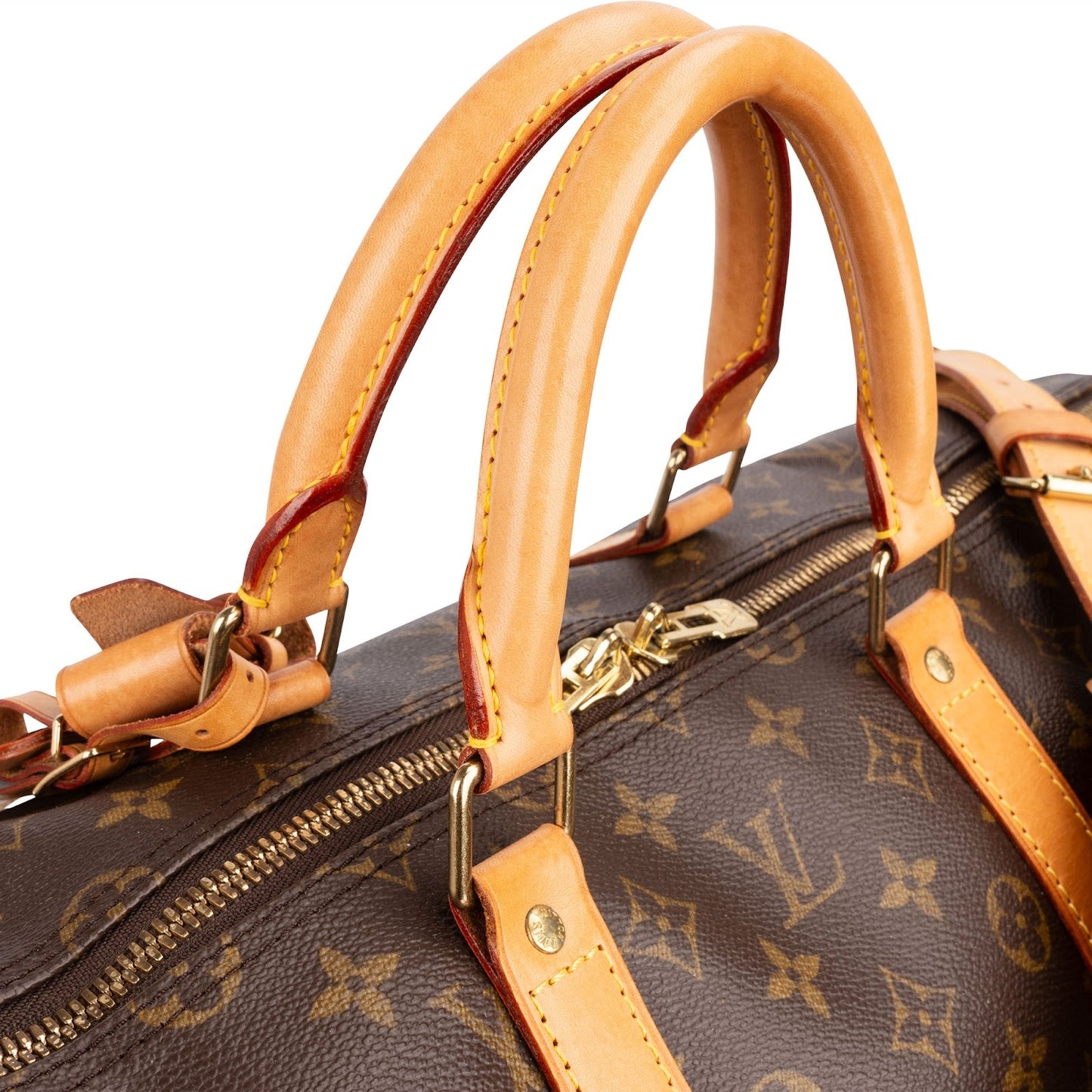Louis Vuitton Monogram Canvas Keepall 55 Bandoulière Travel Bag