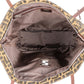 Fendi Monogram Zucca Canvas Tote Shoulder Bag