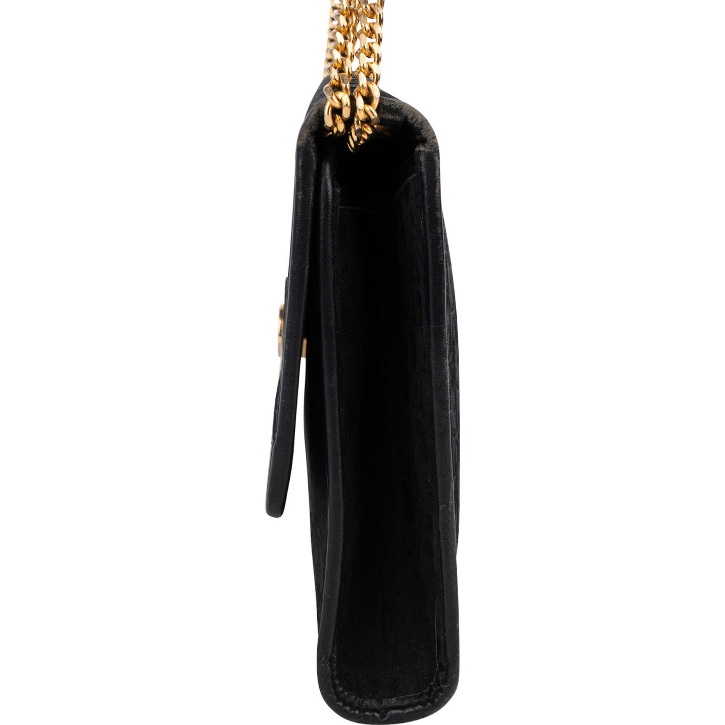 Christian Dior Oblique Monogram Vintage Single Flap Shoulder Bag