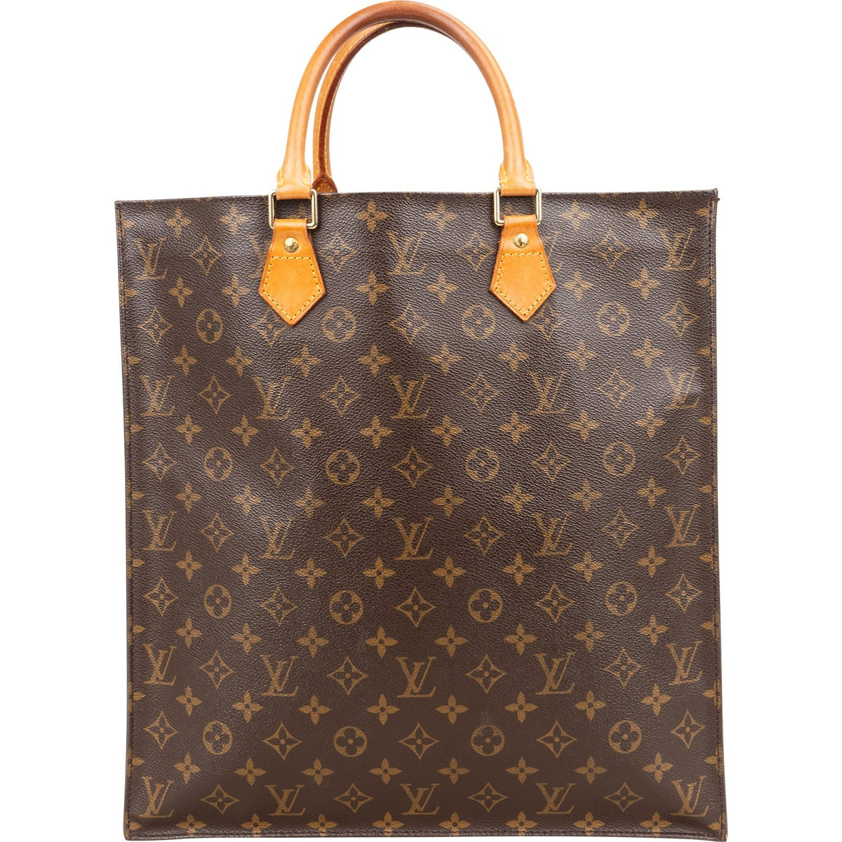 Louis Vuitton Monogram Canvas Sac Plat Handbag