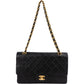 Chanel Quilted Lambskin 24K Gold Medium Double Flap Shoulder Bag