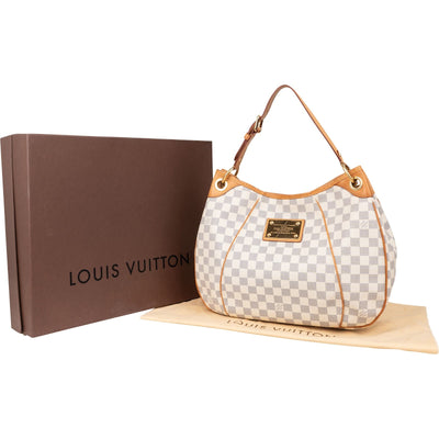 Louis Vuitton Monogram Damier Azur Galliera PM Shoulder Bag