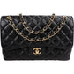 Chanel Caviar Leather Palladium Jumbo Double Flap Crossbody Bag