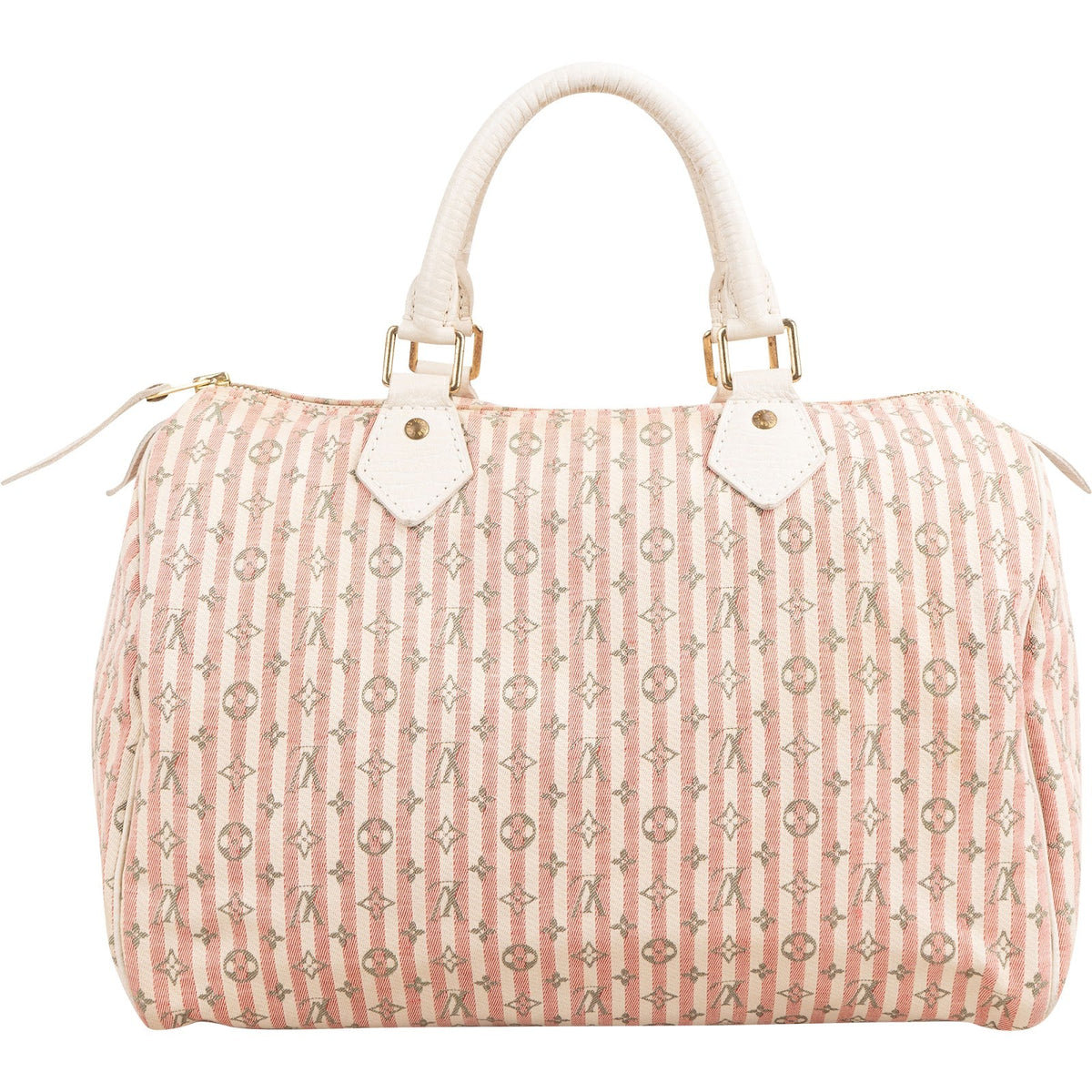 Louis Vuitton Monogram Mini Lin Croisette Speedy 30 Handbag