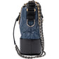 Chanel Aged Calfskin Quilted Gabrielle Hobo Crossbody Bag